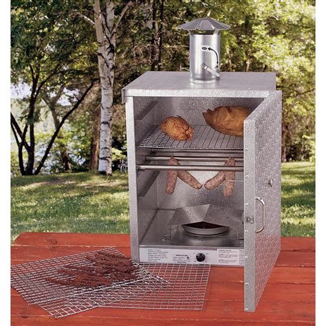 electric smoker storage box|insulated electric smoker.